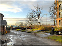 SJ8798 : Park Lock, Ashton Canal by David Dixon