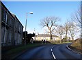 Approaching Kipps Farm on the B803