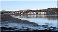 The village of Dundrum from the edge of the channel linking Inner and Outer Dundrum Bays