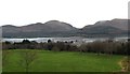 Radiation fog below the Mourne Mountains