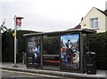 Bus stop and shelter, Twickenham Road, Isleworth