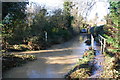 Folkingham Ford in Flood