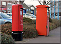 Pillar box and metered-mail box, Bangor