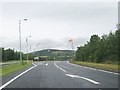 Loyalist emblems on the outskirts of Newtownstewart