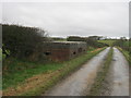 WW2 pillbox next to Black Hurworth Farm Track