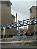 SE4724 : Ferrybridge Power Station - cooling towers and chimneys by Chris Allen