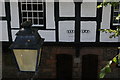 SJ4066 : Chester: parish boundary signs on Park St, from the walls by Christopher Hilton