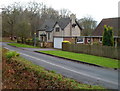 Houses at the southern end of Parkend Walk, Coalway