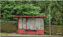 J3874 : Bus shelter, Belfast by Albert Bridge