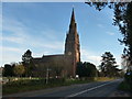 The church of St. Philip & St. James in Hallow, Worcs