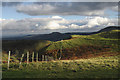 SO4495 : Shropshire hills from the Long Mynd by Dave Croker