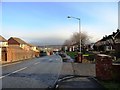 Looking east down Waldridge Road