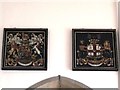 NY9171 : St. Peter's Church, Humshaugh - Royal coat of arms by Mike Quinn