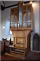 TQ9245 : Organ, St Nicholas' church, Pluckley by Julian P Guffogg