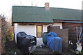 Bungalow beside the Oxford Canal towpath