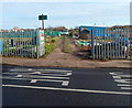 An entrance to Palmerston Allotments, Barry