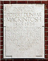 St Michael & All Saints, Barnes - Wall monument