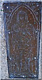 TQ9245 : Brass to Richard Dering, St Nicholas' church, Pluckley by Julian P Guffogg