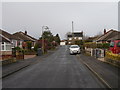 Delmont Close - looking towards White Lee Road