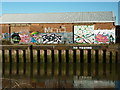 Graffiti along the River Hull