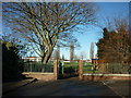 Entering Princess Elizabeth Playing Fields, Hull