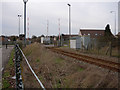 Ipswich to Cambridge line entering Cherry Hinton