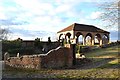 Falconer Farm - entrance and former barn