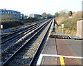 A view NW from Pyle railway station