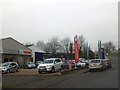 Car dealership on Monkton Road, Honiton