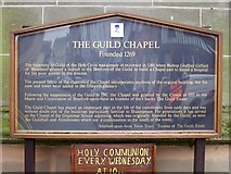 SP2054 : The Guild Chapel by Len Williams