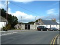 Junction of Church Road and Main Street, Auchencairn