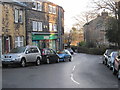 Looking east along Town Gate, Netherthong