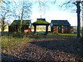 Lychgate and chapels, Calderstones Cemetery