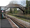 Dingle Road railway station footbridge, Penarth