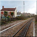 A view SE from the edge of Dingle Road railway station, Penarth