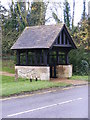 TL2454 : Lych Gate of Waresley Church by Geographer
