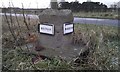 Boundary Stone at Bickerton Bar