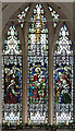 All Saints, Worlington - Stained glass window