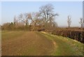 Bridleway leading to the B4632