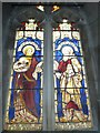 Churchyard of the Holy Rood, Wool: window (iii)