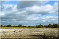 SO8942 : Field of stubble near Baughton by nick macneill
