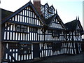 The Oak House - details of the frontage