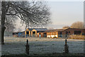 Moat Farm, Marsworth after a hard frost