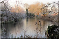 The Frozen Moat at Marsworth