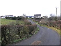 H4167 : Road at Blacksessiagh by Kenneth  Allen