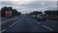 Passing a layby, A12