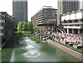 Trees and water at the heart of the Barbican