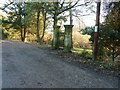 Ornamental gate between the kitchen garden and Gravetye Manor