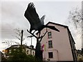 Red Kite Sculpture, Llanwrtyd Wells