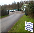 Dead slow pedestrians crossing, Lower Milkwall